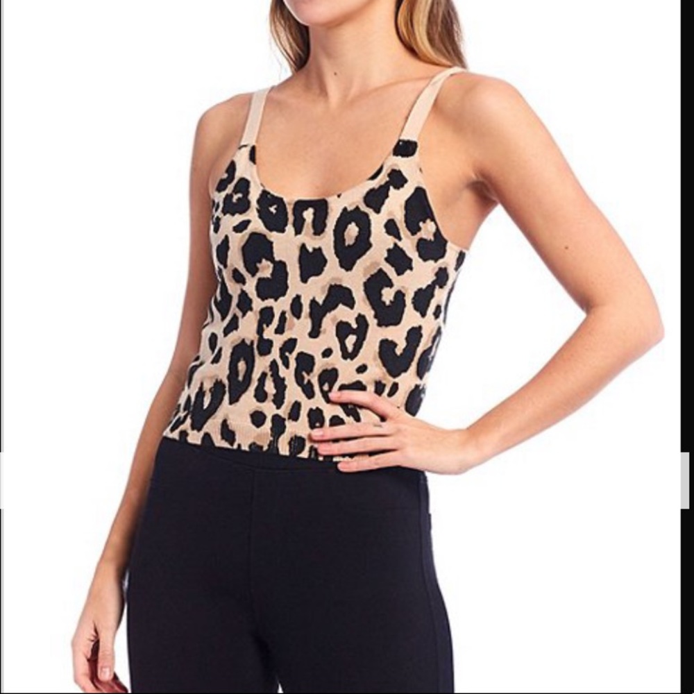 Leopard Print Knit Cami by Sanctuary